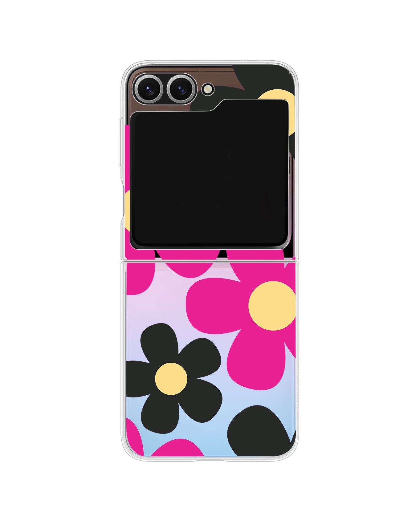 Android Flip / Fold Rearguard Holo - Daisy Hot Pink