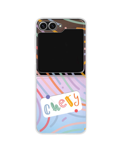 Android Flip / Fold Rearguard Holo - Doodle Monogram 2.0
