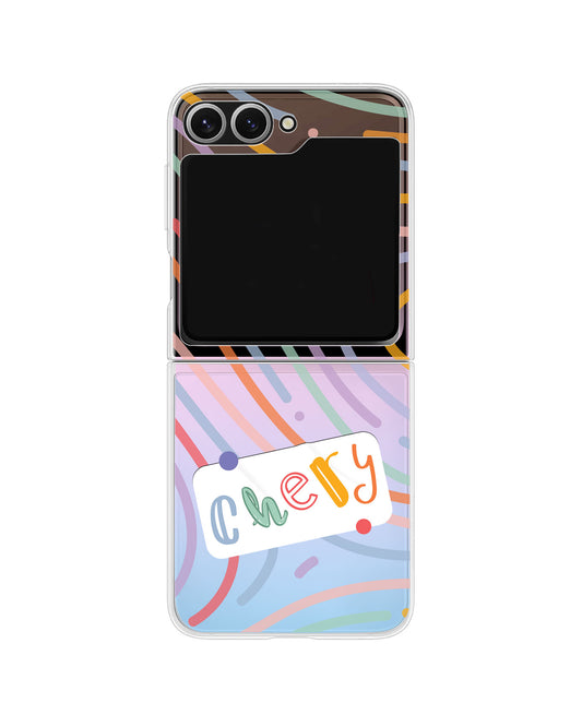 Android Flip / Fold Rearguard Holo - Doodle Monogram 2.0