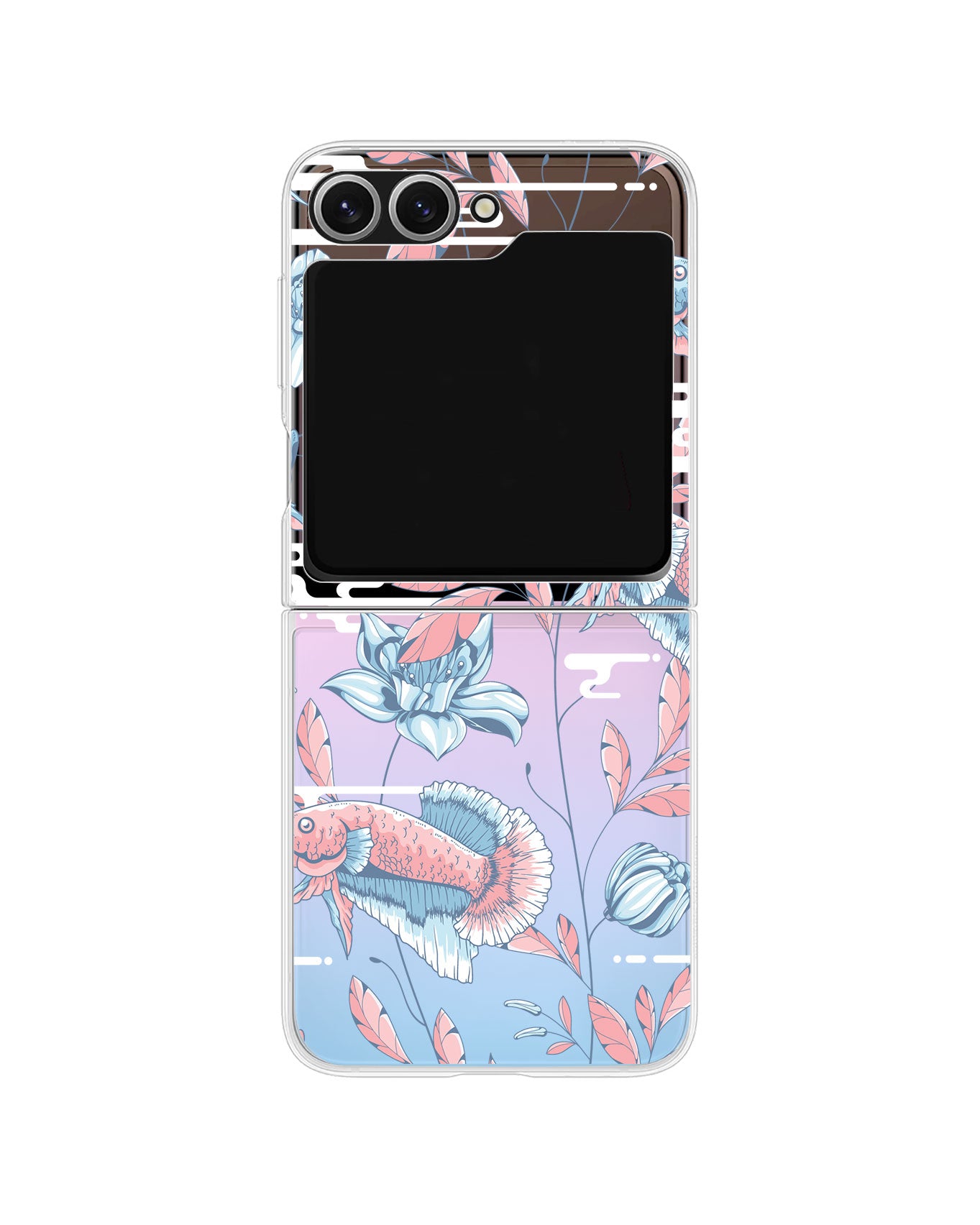 Android Flip / Fold Rearguard Holo - Fish & Floral