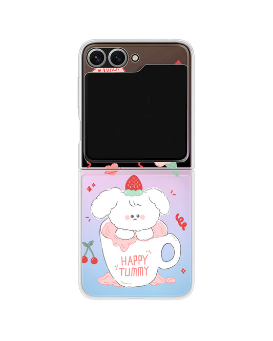 Android Flip / Fold Rearguard Holo - Happy Tummy