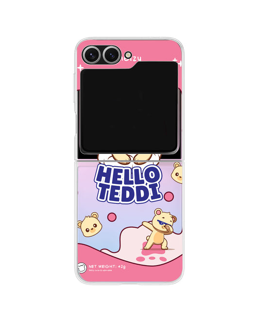 Android Flip / Fold Rearguard Holo - Hello Teddy 2.0