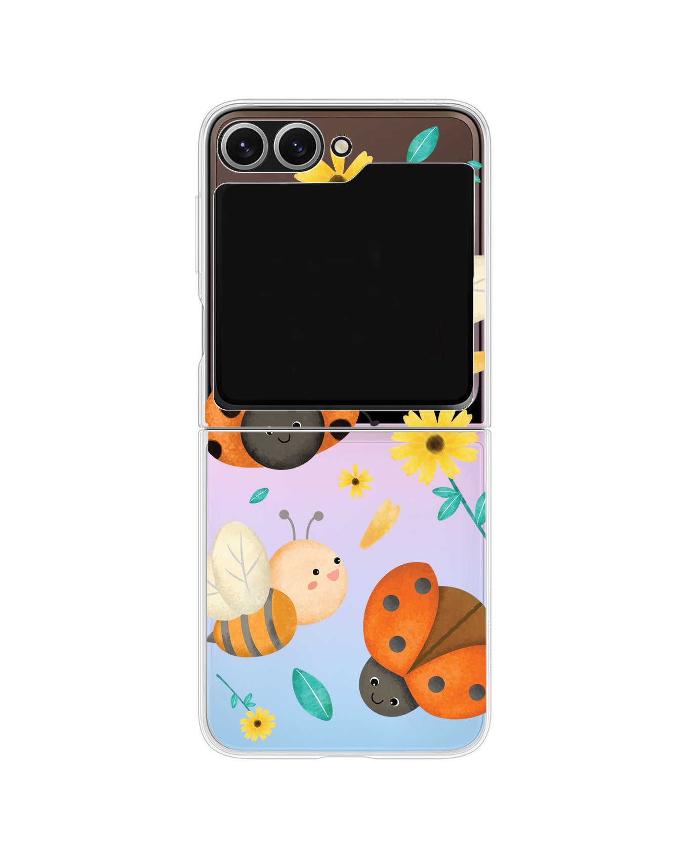 Android Flip / Fold Rearguard Holo - Lady Bug & Bee