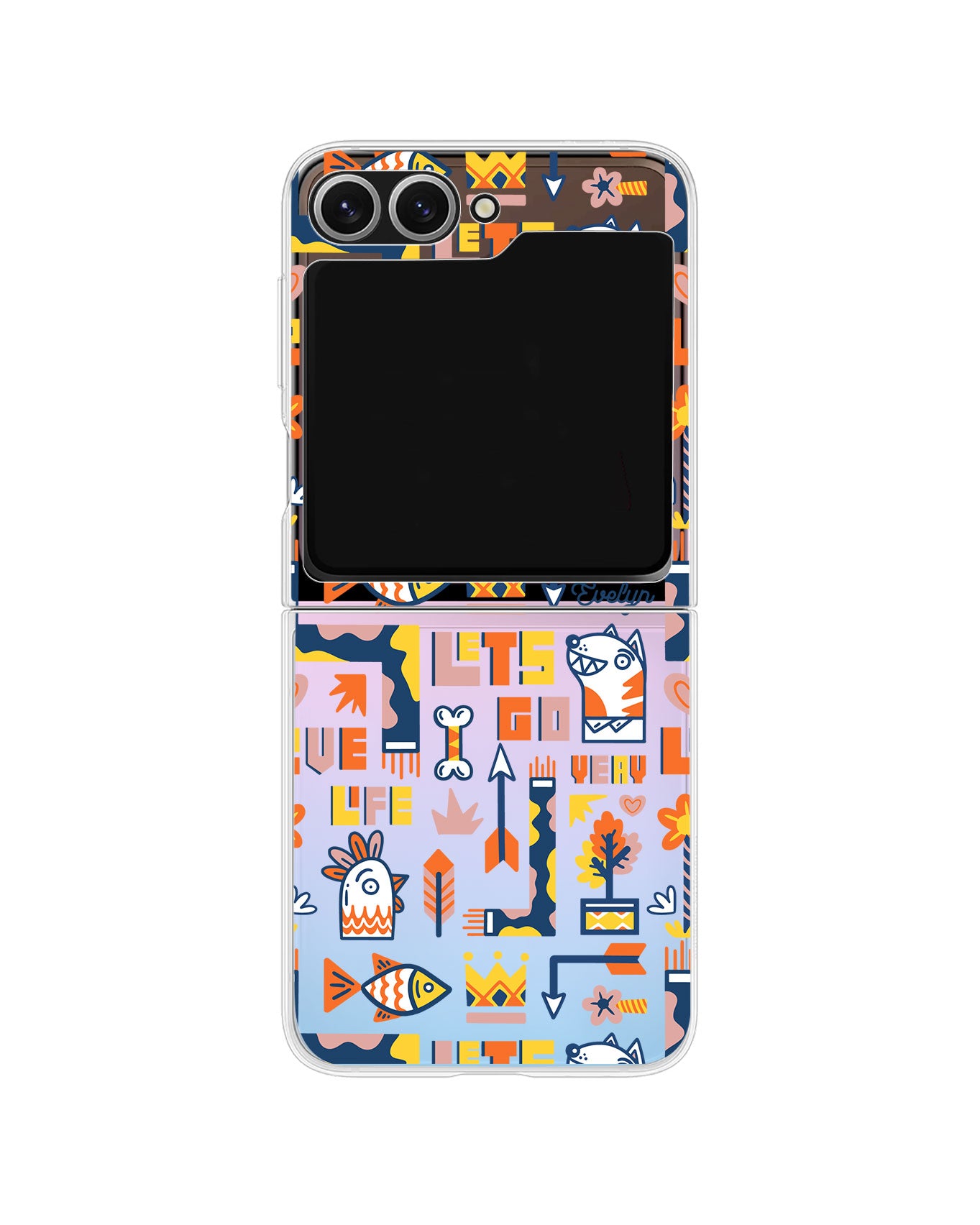 Android Flip / Fold Rearguard Holo - Life in Color