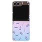 Android Flip / Fold Rearguard Holo - CUSTOM MONOGRAM 1.0 Cotton Candy