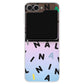 Android Flip / Fold Rearguard Holo - CUSTOM MONOGRAM 2.0 Black