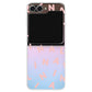 Android Flip / Fold Rearguard Holo - CUSTOM MONOGRAM 2.0 Rosewater