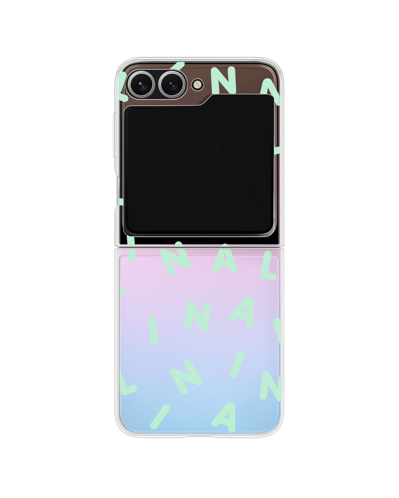 Android Flip / Fold Rearguard Holo - CUSTOM MONOGRAM 2.0 Tosca