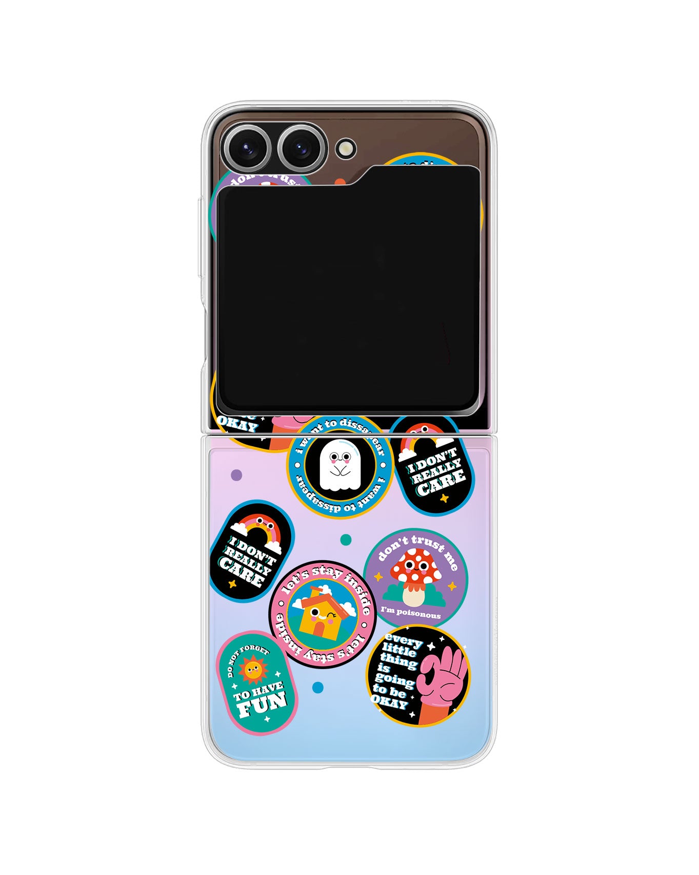 Android Flip / Fold Rearguard Holo - Monster Sticker Pack