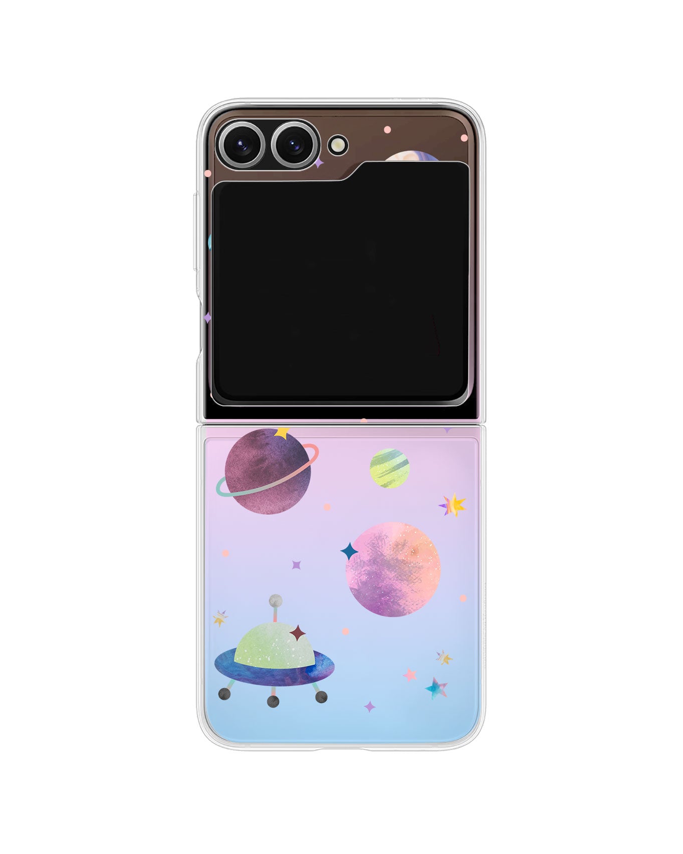 Android Flip / Fold Rearguard Holo - Pink Planet