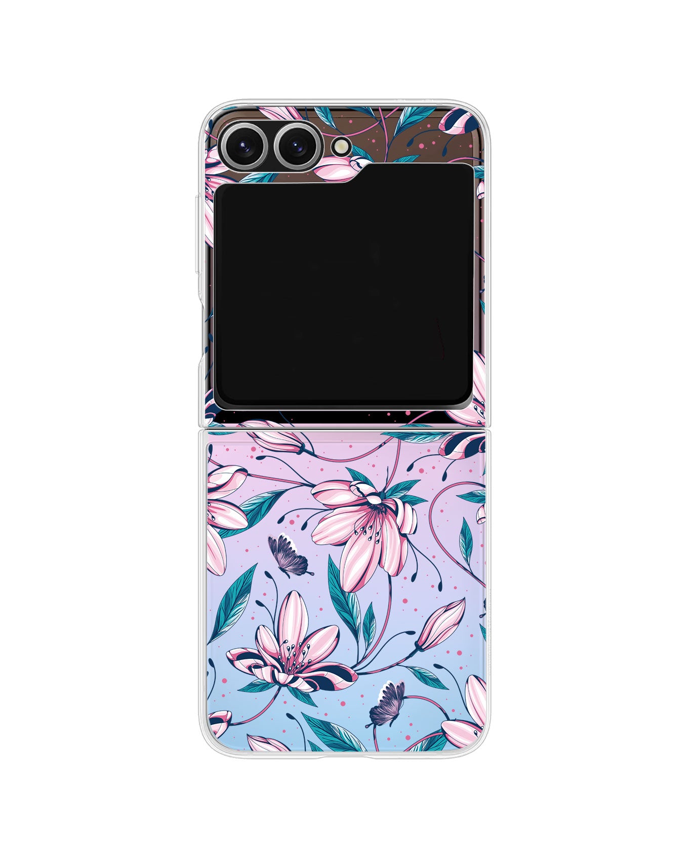 Android Flip / Fold Rearguard Holo - Pink Tulip