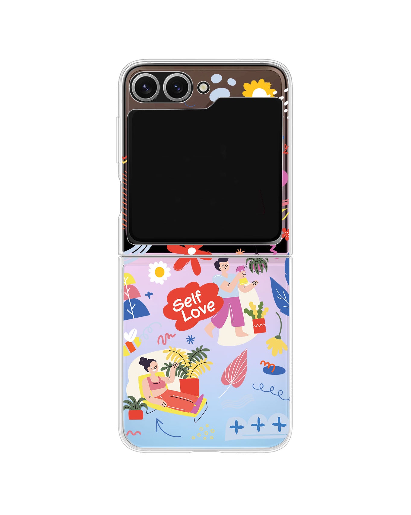 Android Flip / Fold Rearguard Holo - Self Love Sticker Pack 1.0