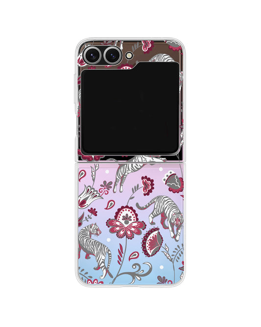 Android Flip / Fold Rearguard Holo - Tiger & Floral 6.0