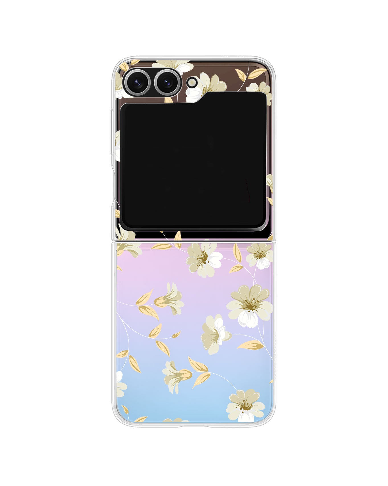 Android Flip / Fold Rearguard Holo - White Magnolia