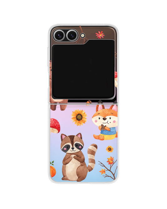 Android Flip / Fold Rearguard Holo - Autumn Animals