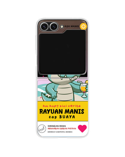 Android Flip / Fold Rearguard Holo - Cap Buaya