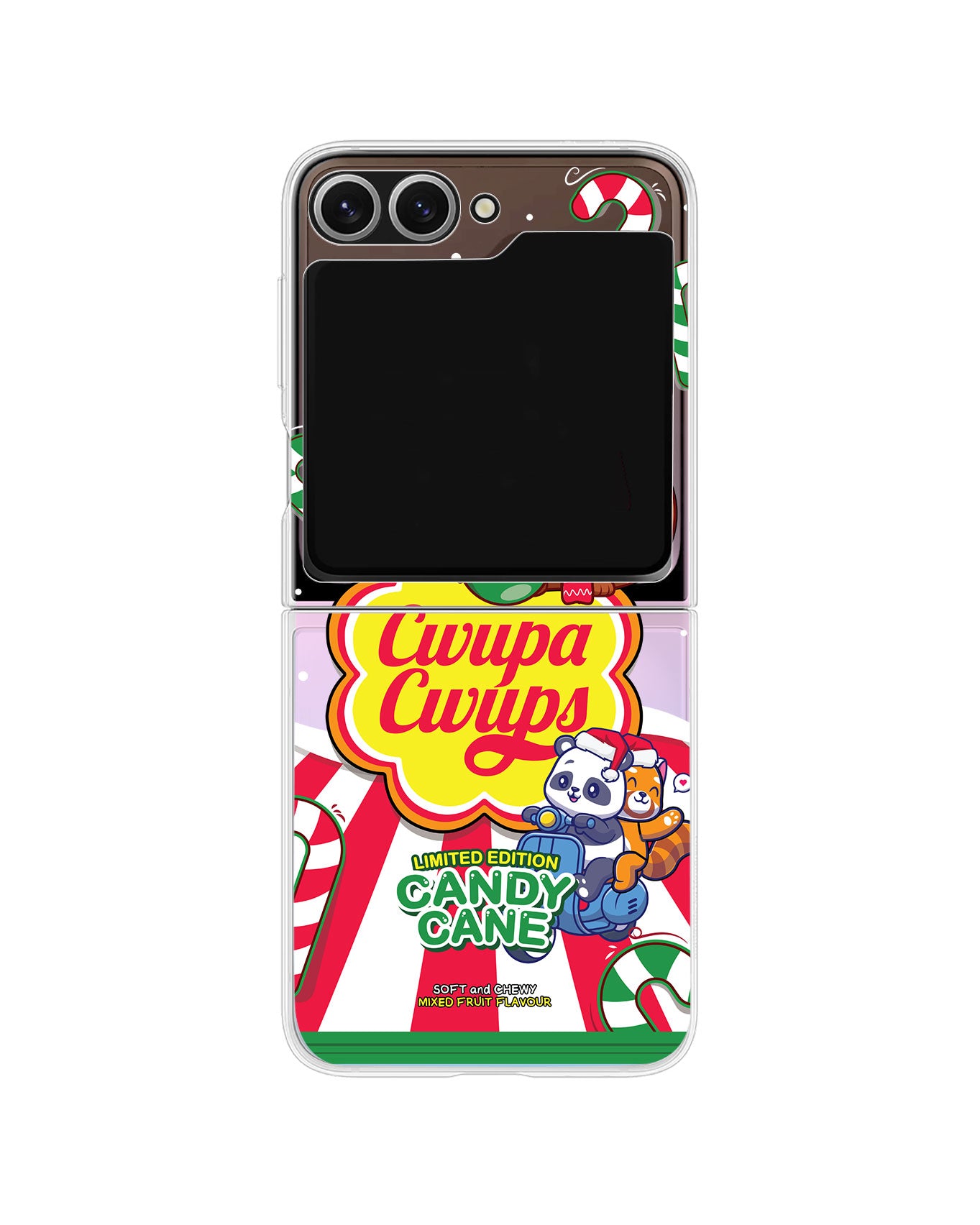 Android Flip / Fold Rearguard Holo - Cwupa Cwups Christmas