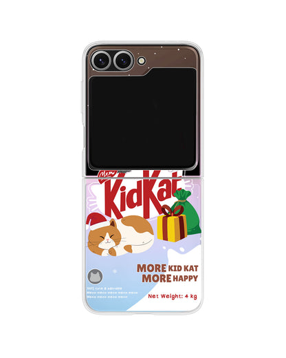 Android Flip / Fold Rearguard Holo - Kidkat Christmas