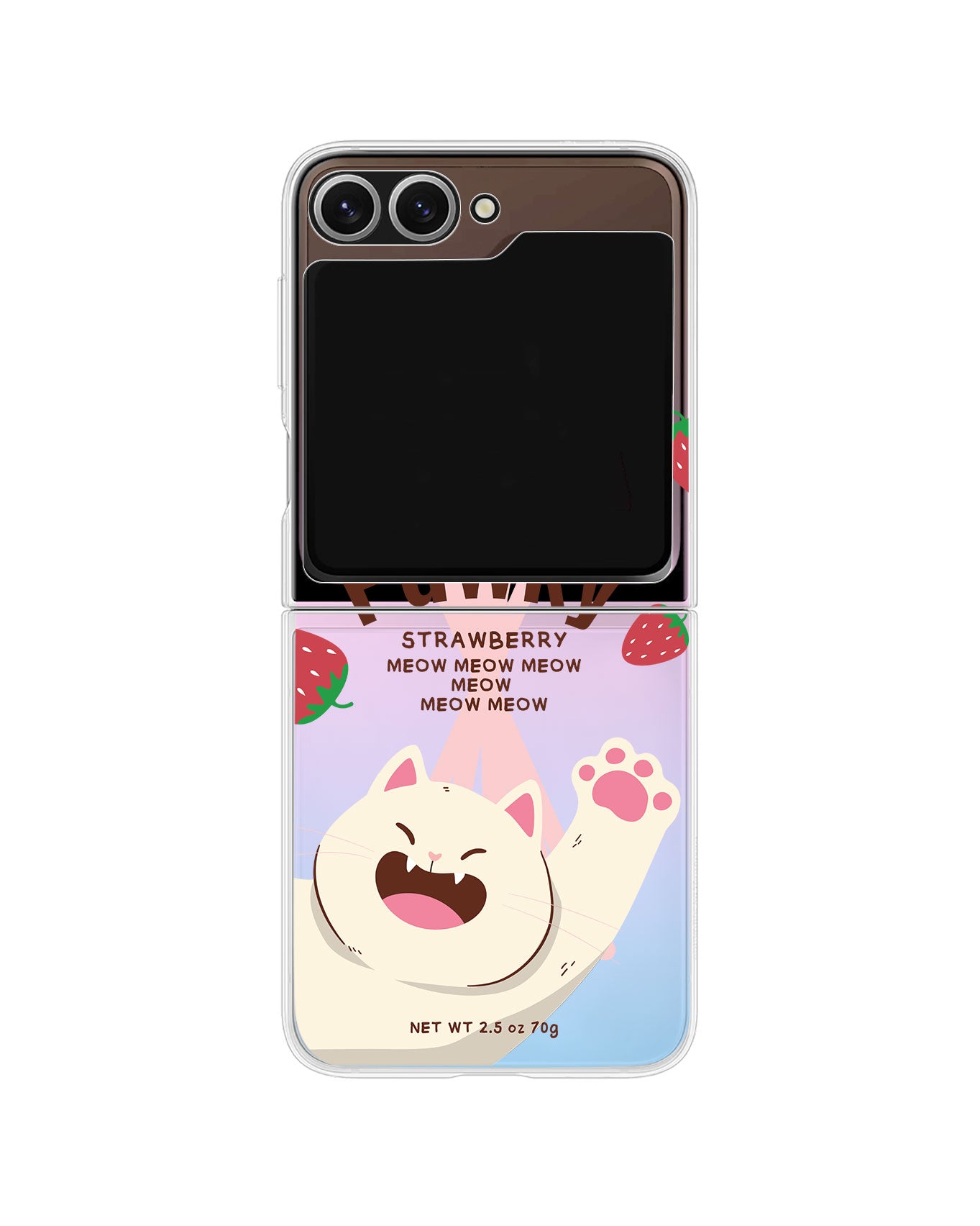 Android Flip / Fold Rearguard Holo - Pawky Cat