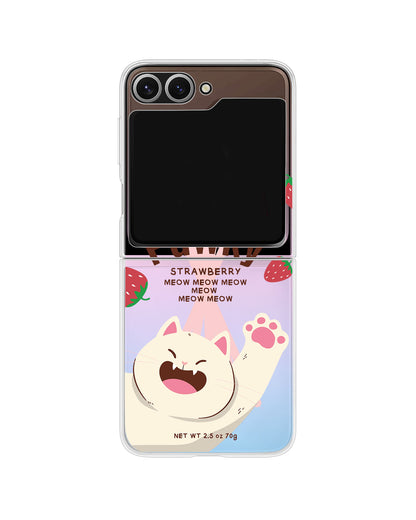Android Flip / Fold Rearguard Holo - Pawky Cat