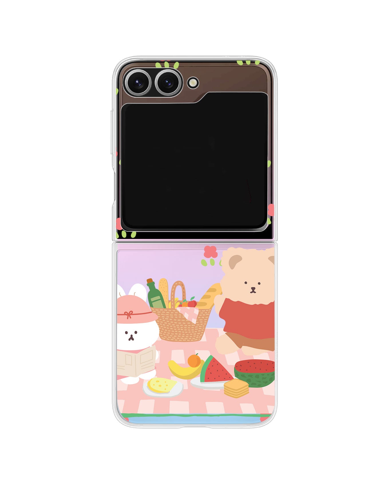 Android Flip / Fold Rearguard Holo - Picnic Pink