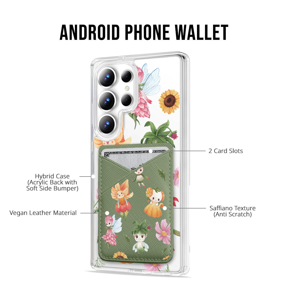 Android Phone Wallet Case - Grow (Sunnysidearteu)