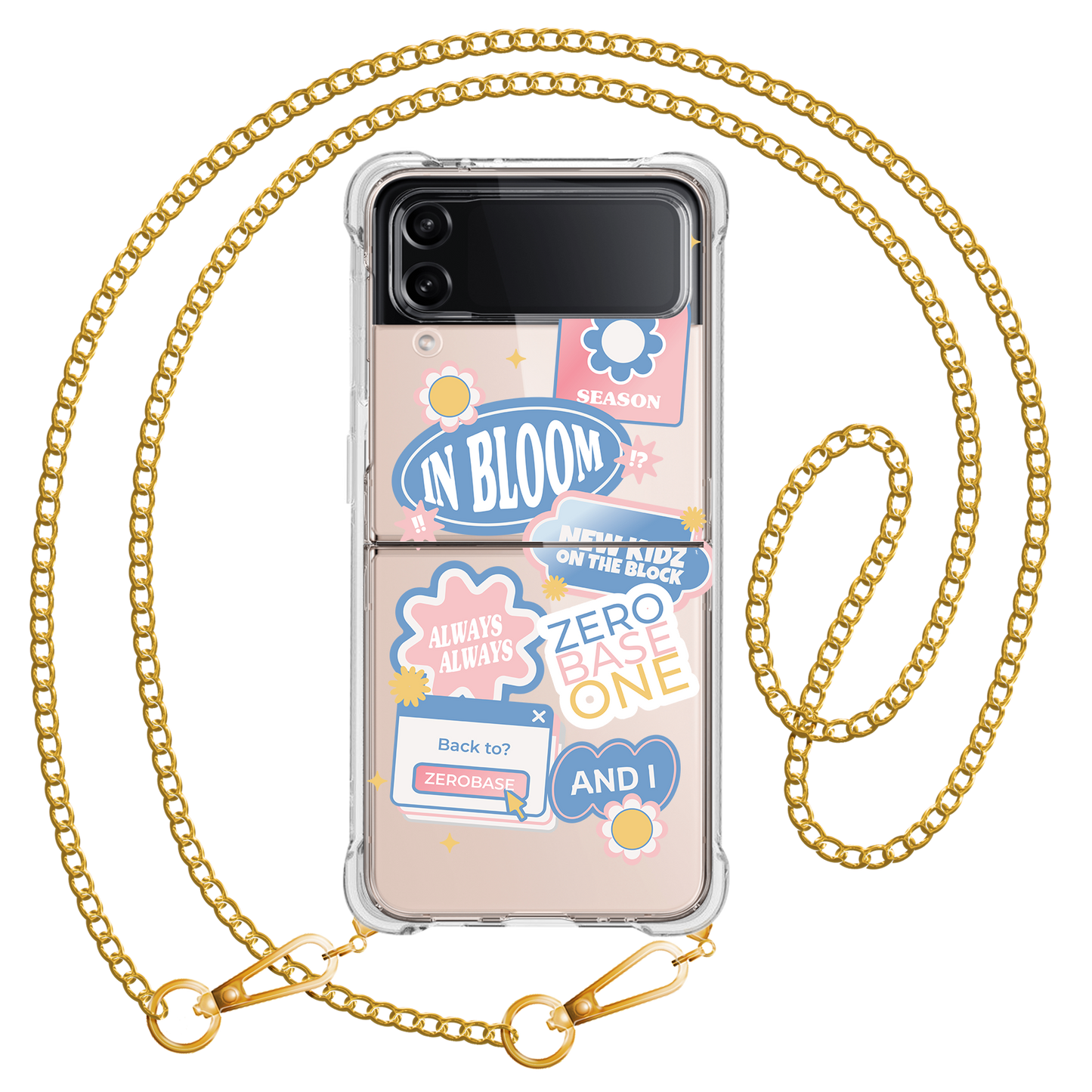 Android Flip / Fold Case - Zerobaseone Song Sticker Pack