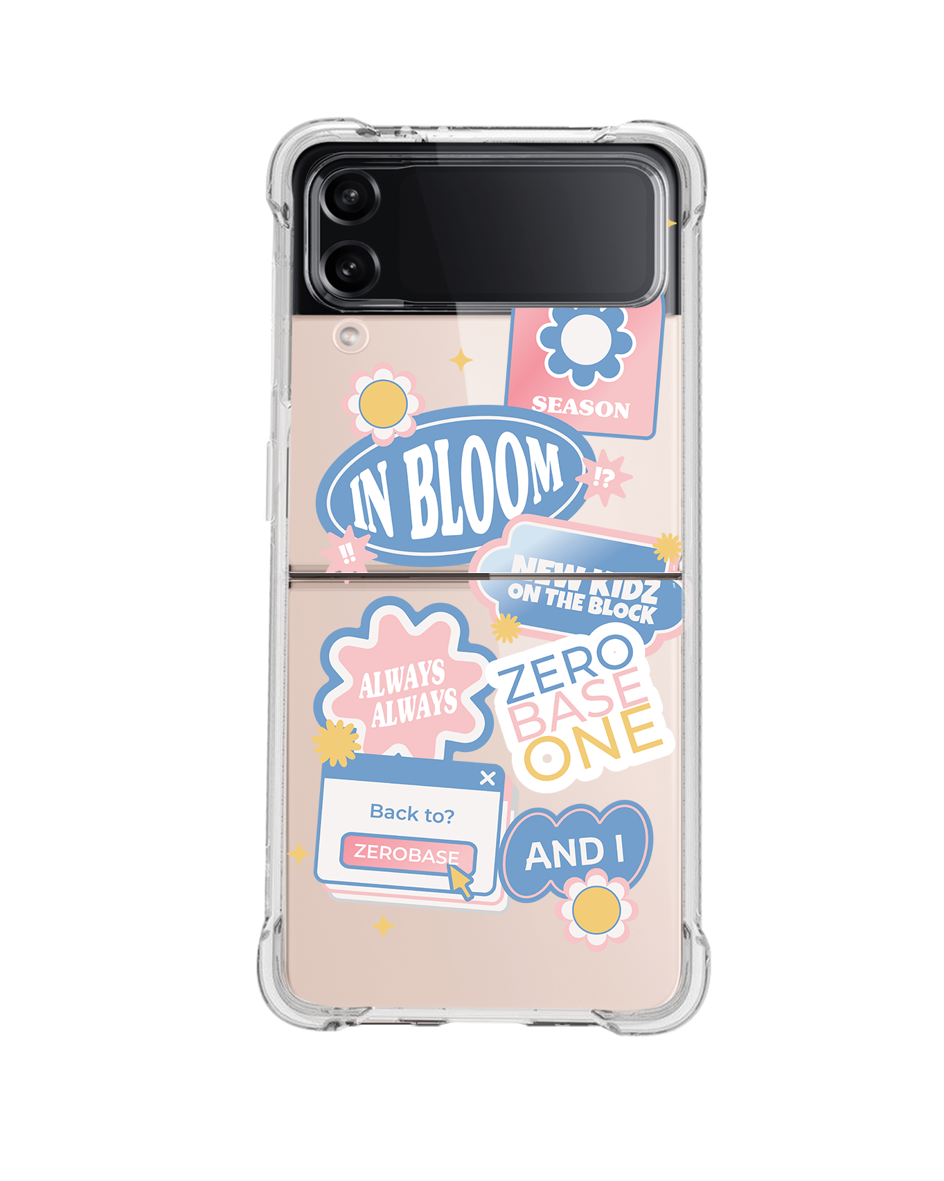 Android Flip / Fold Case - Zerobaseone Song Sticker Pack