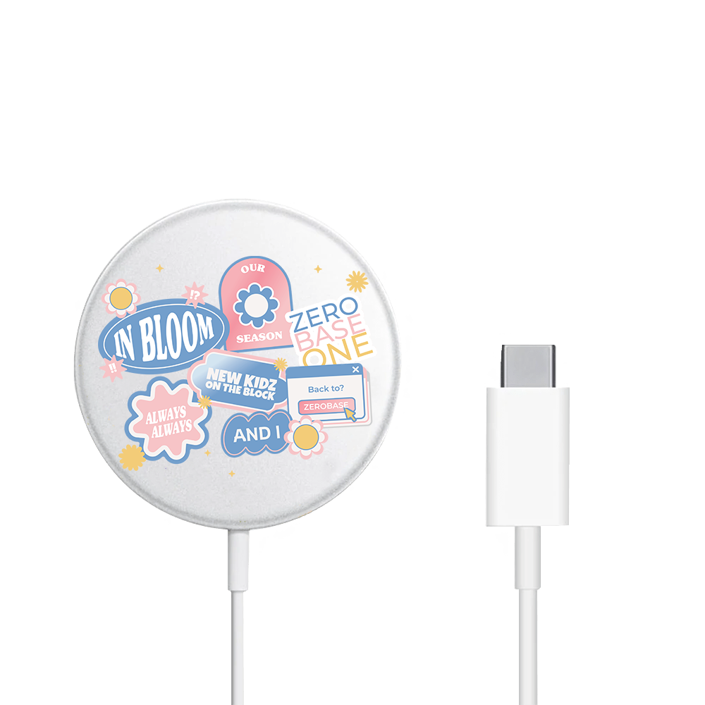 Magnetic Wireless Charger - Zerobaseone Song Sticker Pack