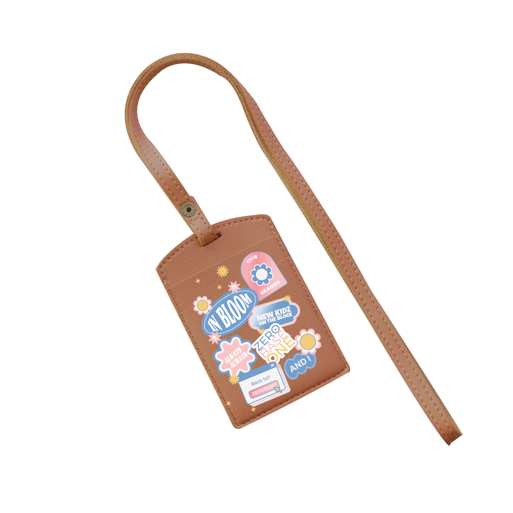 Vegan Leather Lanyard - Zerobaseone Song Sticker Pack