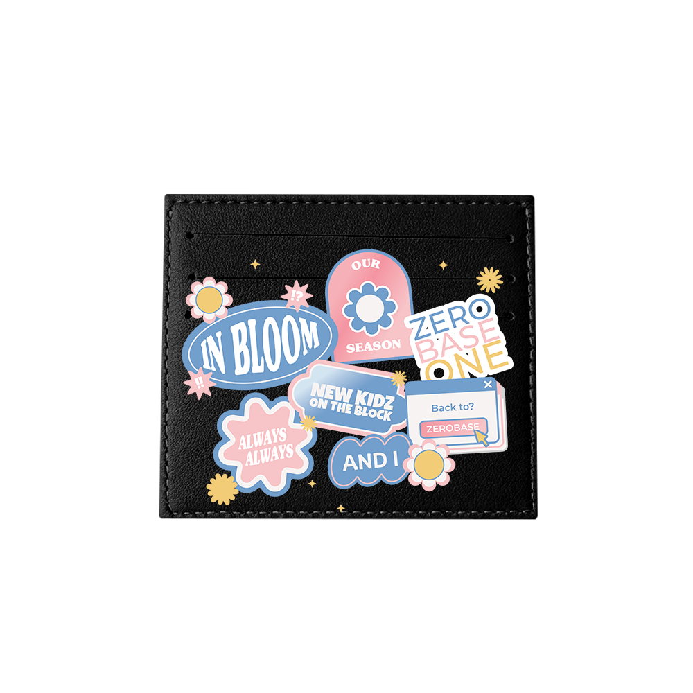 6 Slots Card Holder - Zerobaseone Song Sticker Pack