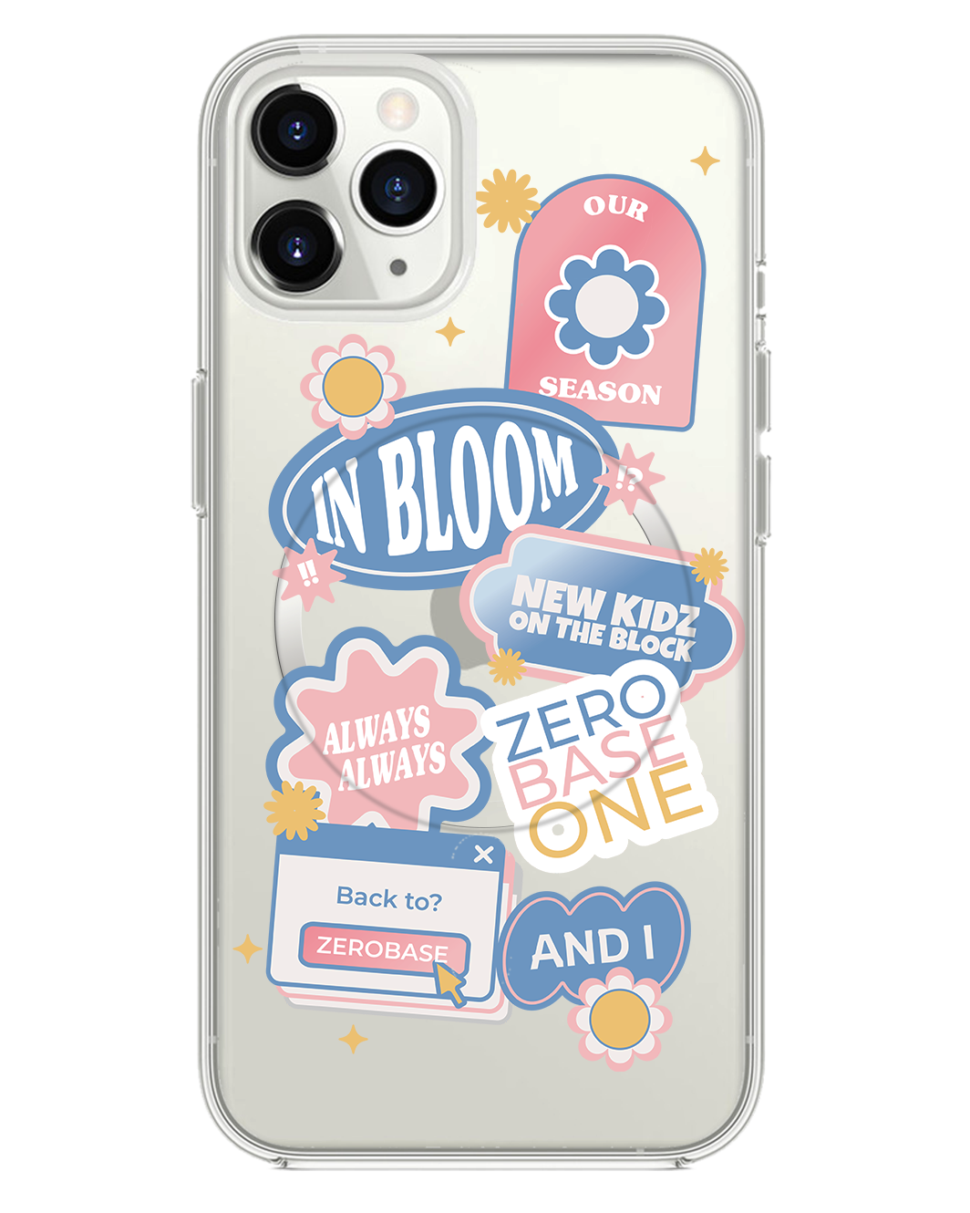 iPhone Rearguard Hybrid - Zerobaseone Song Sticker Pack