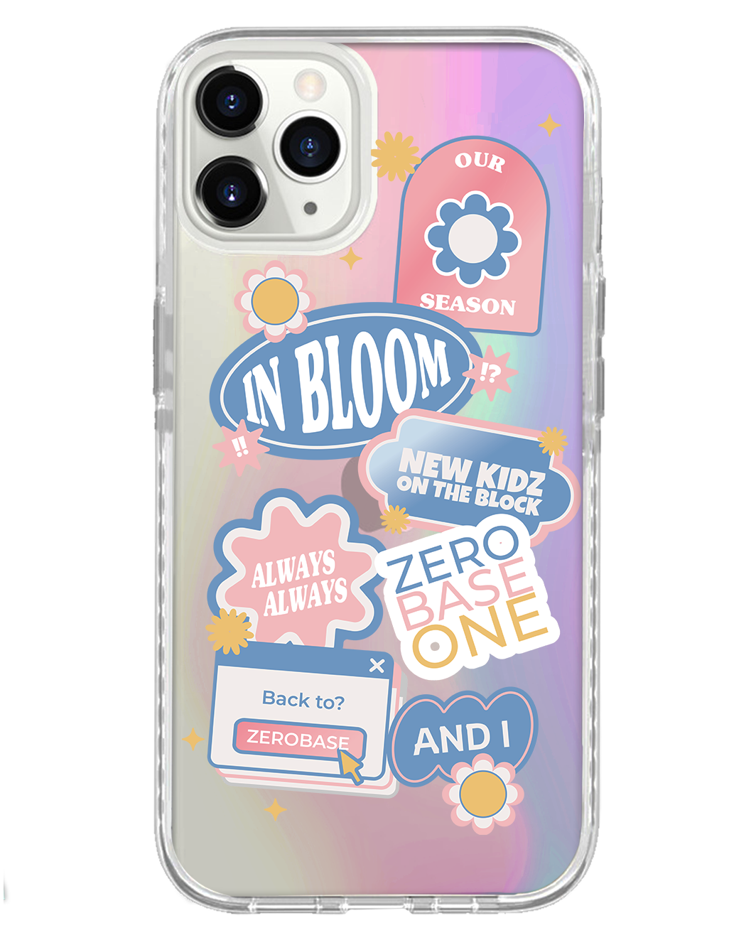 iPhone Rearguard Holo - Zerobaseone Song Sticker Pack