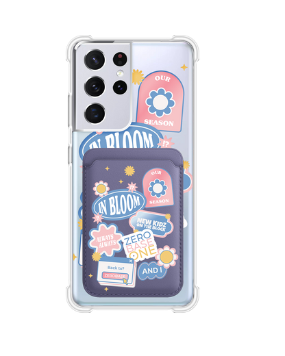 Android Magnetic Wallet Case - Zerobaseone Song Sticker Pack