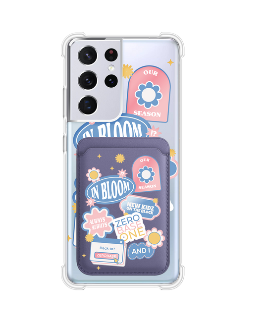 Android Magnetic Wallet Case - Zerobaseone Song Sticker Pack
