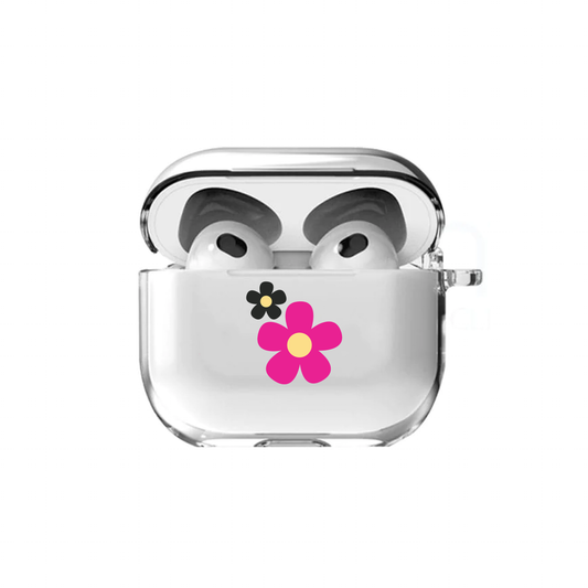 Airpods Case - Daisy Hot Pink