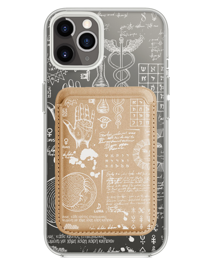 iPhone Magnetic Wallet Case - Alchemy