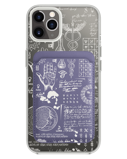 iPhone Magnetic Wallet Case - Alchemy