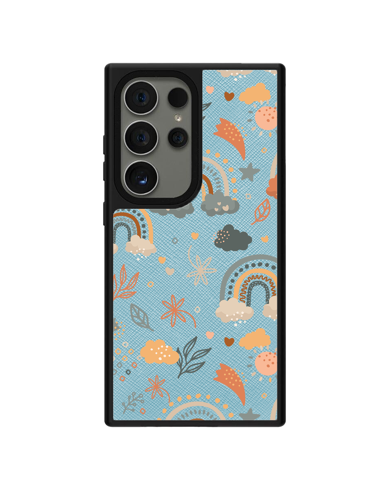 Android Leather Grip Case - Boho 2.0