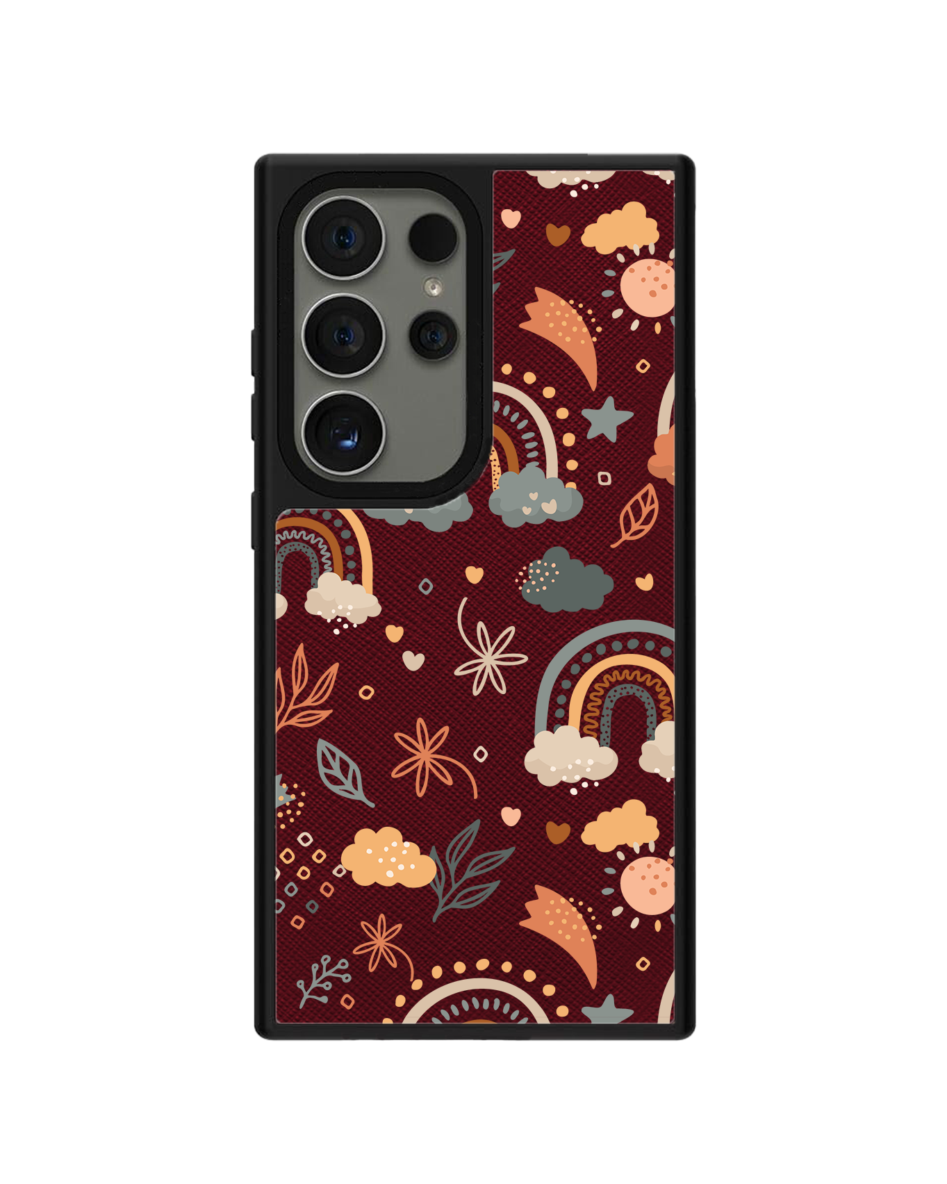 Android Leather Grip Case - Boho 2.0