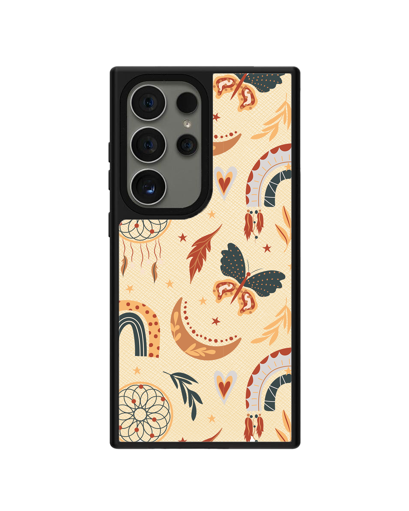 Android Leather Grip Case - Boho 3.0