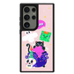 Android Leather Grip Case - Cat Monster