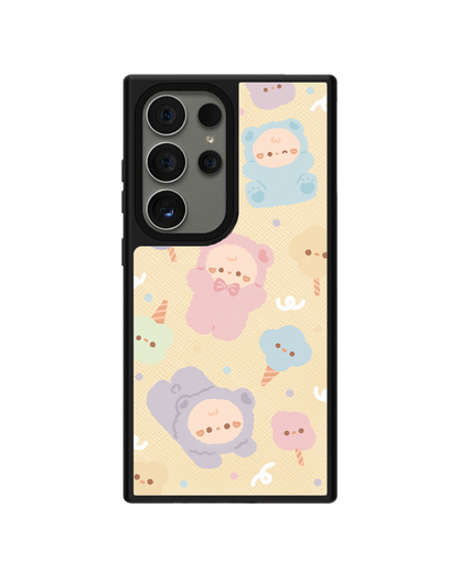 Android Leather Grip - Cotton Teddy