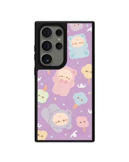 Android Leather Grip - Cotton Teddy