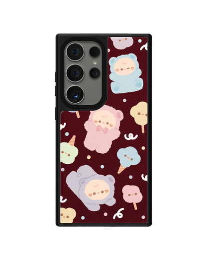 Android Leather Grip - Cotton Teddy