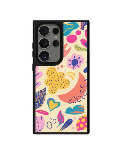Android Leather Grip - Florals