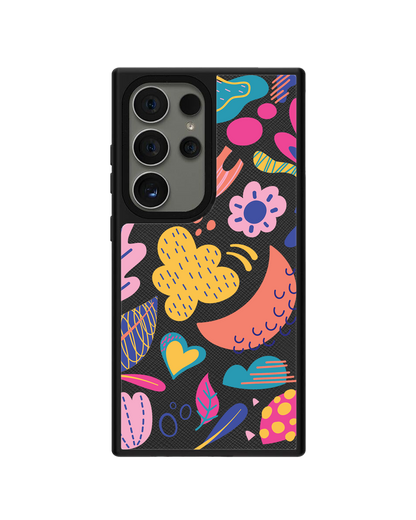 Android Leather Grip - Florals