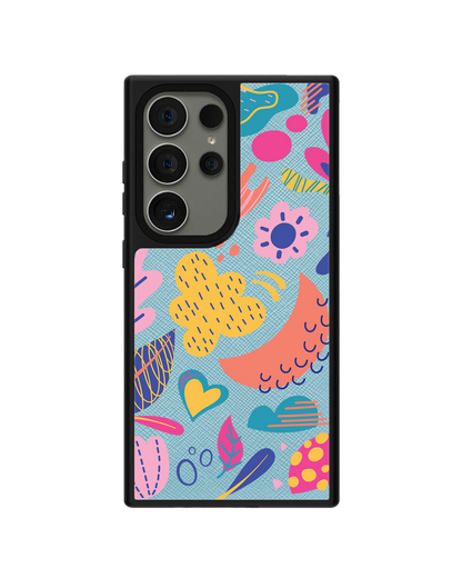Android Leather Grip - Florals