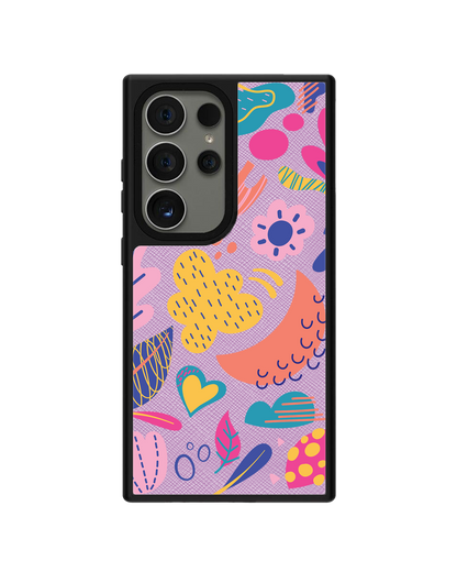 Android Leather Grip - Florals