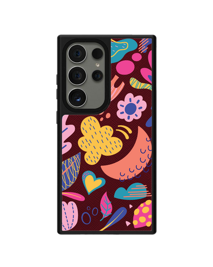 Android Leather Grip - Florals